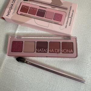 Natasha Denona Mini Crush Eye Shadow Palette + Brush New In Box Kit